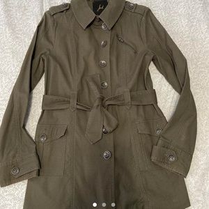 Army Green Trench Coat